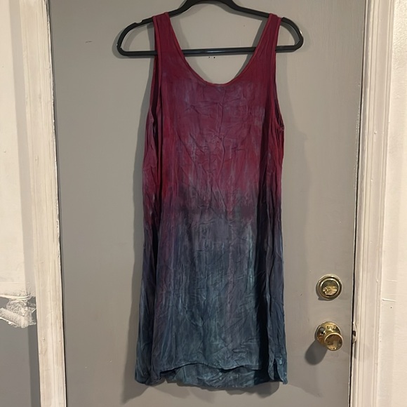 T PARTY dipdye the dye slip on dress size M - Picture 6 of 7